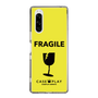 スリムプロテクションケース［ FRAGILE - Yellow ］