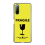 スリムプロテクションケース［ FRAGILE - Yellow ］