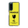 スリムプロテクションケース［ FRAGILE - Yellow ］