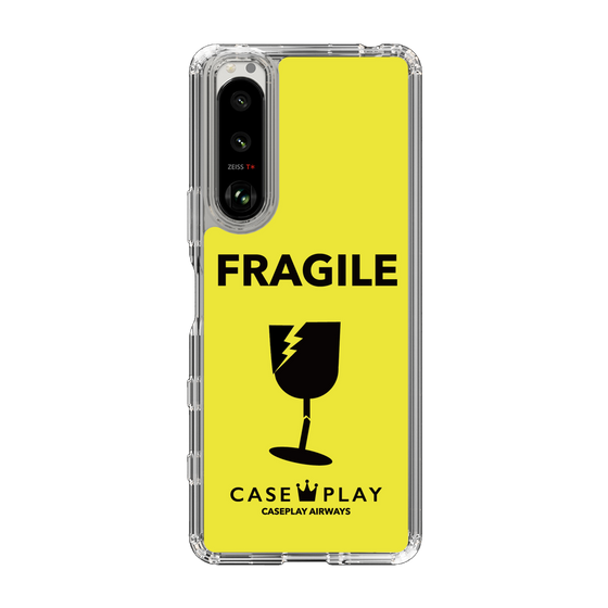 スリムプロテクションケース［ FRAGILE - Yellow ］
