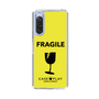 スリムプロテクションケース［ FRAGILE - Yellow ］