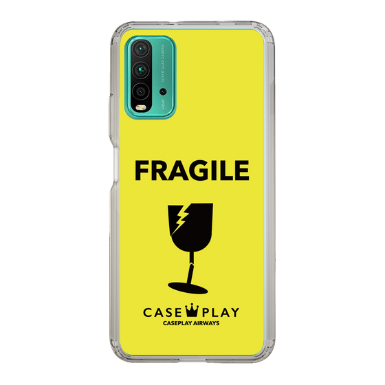 スリムプロテクションケース［ FRAGILE - Yellow ］