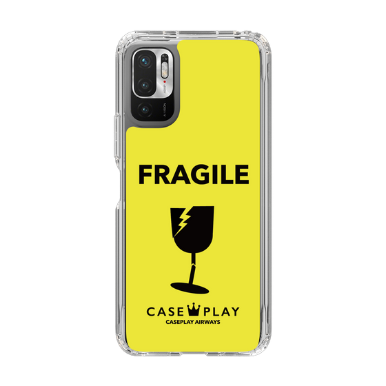 スリムプロテクションケース［ FRAGILE - Yellow ］