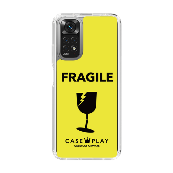 スリムプロテクションケース［ FRAGILE - Yellow ］