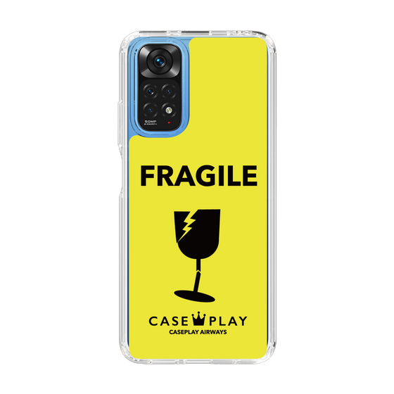 スリムプロテクションケース［ FRAGILE - Yellow ］