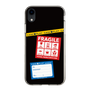 スリムプロテクションケース［ FRAGILE Stickers - Black ］