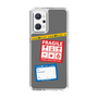 スリムプロテクションケース［ FRAGILE Stickers - Gray ］