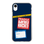 スリムプロテクションケース［ FRAGILE Stickers - Navy ］