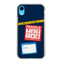 スリムプロテクションケース［ FRAGILE Stickers - Navy ］
