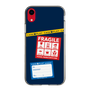 スリムプロテクションケース［ FRAGILE Stickers - Navy ］