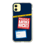 スリムプロテクションケース［ FRAGILE Stickers - Navy ］