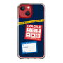 スリムプロテクションケース［ FRAGILE Stickers - Navy ］