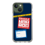 スリムプロテクションケース［ FRAGILE Stickers - Navy ］