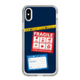 スリムプロテクションケース［ FRAGILE Stickers - Navy ］