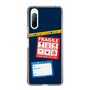 スリムプロテクションケース［ FRAGILE Stickers - Navy ］
