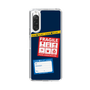 スリムプロテクションケース［ FRAGILE Stickers - Navy ］