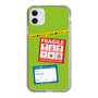 スリムプロテクションケース［ FRAGILE Stickers - Green ］