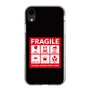 スリムプロテクションケース［ FRAGILE Sticker - Black ］