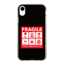 スリムプロテクションケース［ FRAGILE Sticker - Black ］