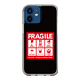 スリムプロテクションケース［ FRAGILE Sticker - Black ］