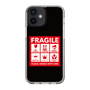 スリムプロテクションケース［ FRAGILE Sticker - Black ］