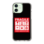 スリムプロテクションケース［ FRAGILE Sticker - Black ］