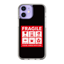 スリムプロテクションケース［ FRAGILE Sticker - Black ］