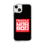スリムプロテクションケース［ FRAGILE Sticker - Black ］