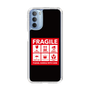 スリムプロテクションケース［ FRAGILE Sticker - Black ］