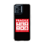 スリムプロテクションケース［ FRAGILE Sticker - Black ］