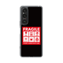 スリムプロテクションケース［ FRAGILE Sticker - Black ］