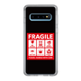 スリムプロテクションケース［ FRAGILE Sticker - Black ］