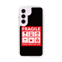 スリムプロテクションケース［ FRAGILE Sticker - Black ］