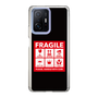 スリムプロテクションケース［ FRAGILE Sticker - Black ］