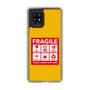 スリムプロテクションケース［ FRAGILE Sticker - Yellow ］