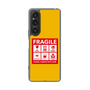 スリムプロテクションケース［ FRAGILE Sticker - Yellow ］