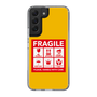 スリムプロテクションケース［ FRAGILE Sticker - Yellow ］