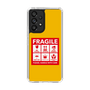 スリムプロテクションケース［ FRAGILE Sticker - Yellow ］