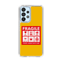 スリムプロテクションケース［ FRAGILE Sticker - Yellow ］