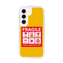 スリムプロテクションケース［ FRAGILE Sticker - Yellow ］