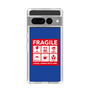 スリムプロテクションケース［ FRAGILE Sticker - Blue ］