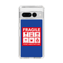 スリムプロテクションケース［ FRAGILE Sticker - Blue ］