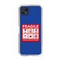 スリムプロテクションケース［ FRAGILE Sticker - Blue ］