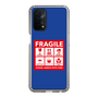 スリムプロテクションケース［ FRAGILE Sticker - Blue ］