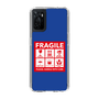 スリムプロテクションケース［ FRAGILE Sticker - Blue ］