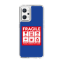 スリムプロテクションケース［ FRAGILE Sticker - Blue ］