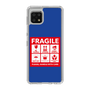 スリムプロテクションケース［ FRAGILE Sticker - Blue ］