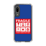 スリムプロテクションケース［ FRAGILE Sticker - Blue ］