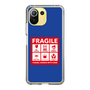 スリムプロテクションケース［ FRAGILE Sticker - Blue ］