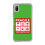 スリムプロテクションケース［ FRAGILE Sticker - Green ］